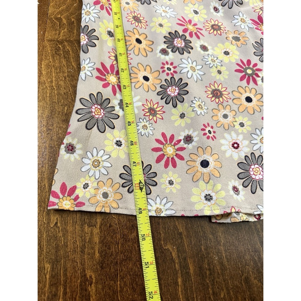 Monte Floral Maxi Dress Floral Full Button Sz L Boho Cottage Core $125 new - Picture 11 of 11